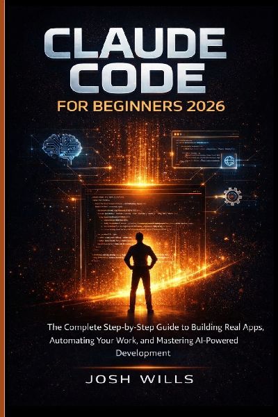 CLAUDE CODE FOR BEGINNERS 2026: The Complete Step-by-Step Guide to Building Real Apps, Automating Your Work and Mastering AI-Powered Development