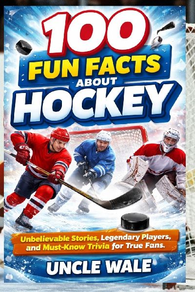 100 Fun Facts About Hockey: Unbelievable Stories, Legendary Players, and Must-Know Trivia for True Fans: The Ultimate Guide to Hockeys Rich History, Iconic Moments, and Amazing Achievements-Perfect