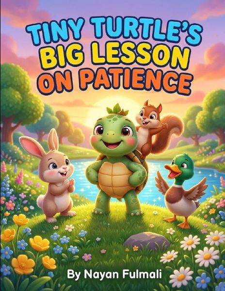 Tiny Turtles Big Lesson on Patience: A Heartwarming Story About Patience, Perseverance, and Growing Confidence for Kids Ages 6-8