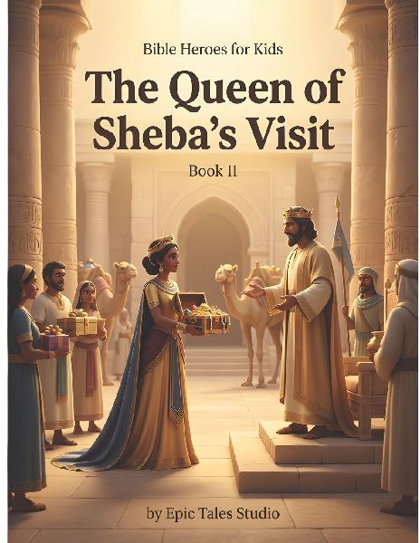 Bible Heroes for Kids: The Queen of Shebas Visit - Book 11: A Story of Wisdom, Seeking Truth, and Gods Blessings
