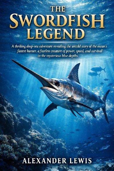 THE SWORDFISH LEGEND: A thrilling deep-sea adventure revealing the untold story of the oceans fastest hunter, a fearless creature of power, speed, and survival in the mysterious blue depths.