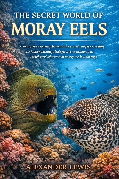 THE SECRET WORLD OF MORAY EELS: A mysterious journey beneath the oceans surface revealing the hidden hunting strategies, eerie beauty, and untold survival secrets of moray eels in coral reefs.