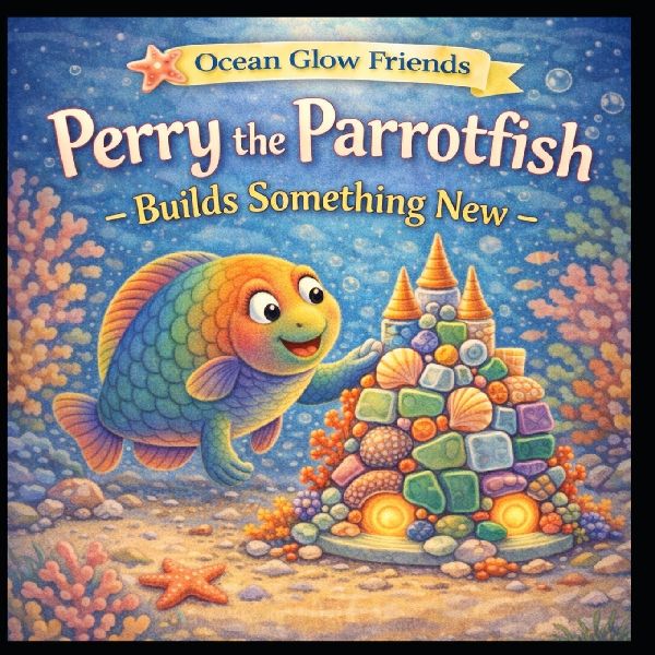 Perry the Parrotfish Builds Something New