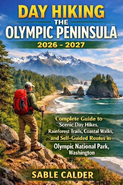 DAY HIKING THE OLYMPIC PENINSULA: Complete Guide to Scenic Day Hikes, Rainforest Trails, Coastal Walks, and Self-Guided Routes in Olympic National Park, Washington
