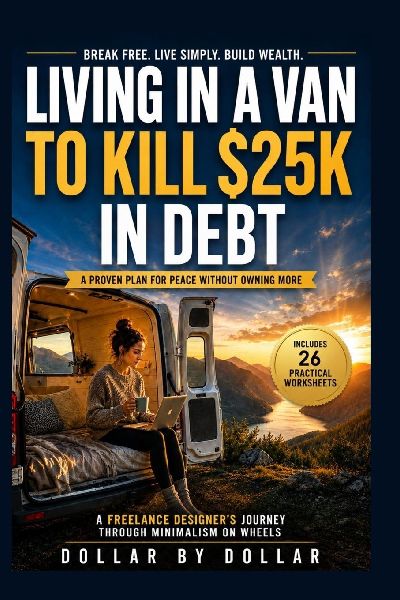 Living in a Van to Kill $25K in Debt: A Proven Plan for Peace Without Owning More: A freelance designer's journey through minimalism on wheels
