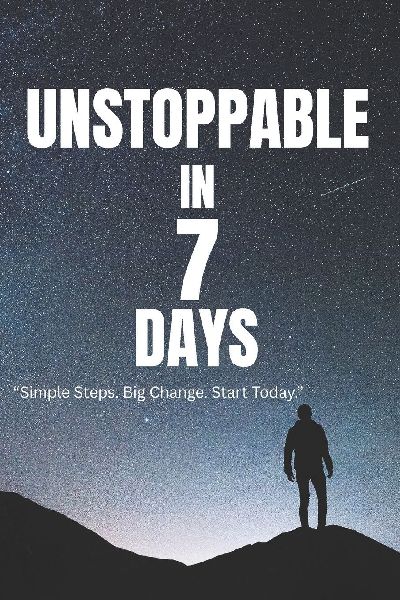 Unstoppable in 7 Days: Break Procrastination, Build Focus, and Unlock Your Best Self