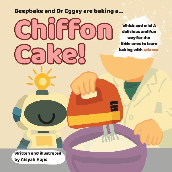 Beepbake and Dr Eggsy are baking a... Chiffon Cake!