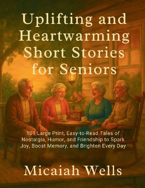 UPLIFTING AND HEARTWARMING SHORT STORIES  FOR SENIORS: 101 Large Print, Easy-to-Read Tales of Nostalgia, Humor, and Friendship to Spark Joy, Boost Memory, and Brighten Every Day