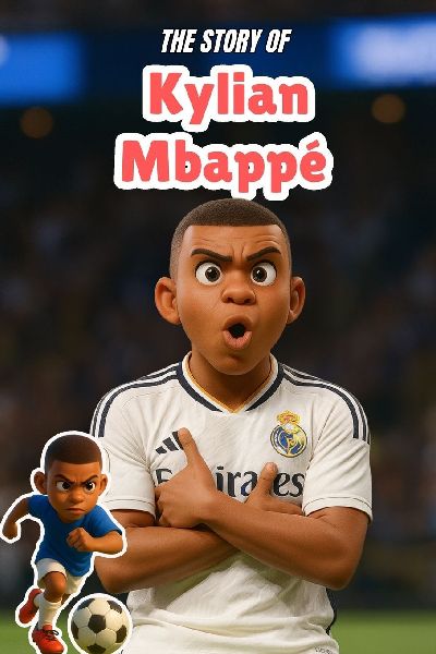The Story Of Kylian Mbappé: spots biographies for kids