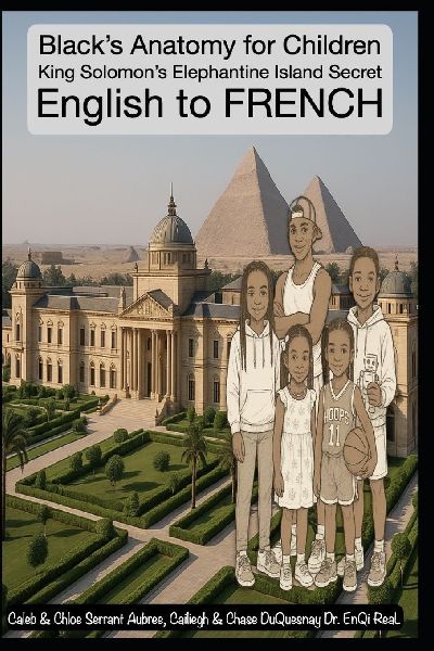 King Solomons Elephantine Island Secret: Blacks Anatomy for Children English to FRENCH