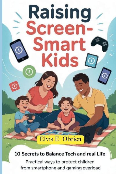 RAISING SCREEN -SMART KIDS: 10 SECRETS TO BALANCE TECH AND REAL LIFE: Practical Ways to Protect Children from Smartphone and Gaming Overload