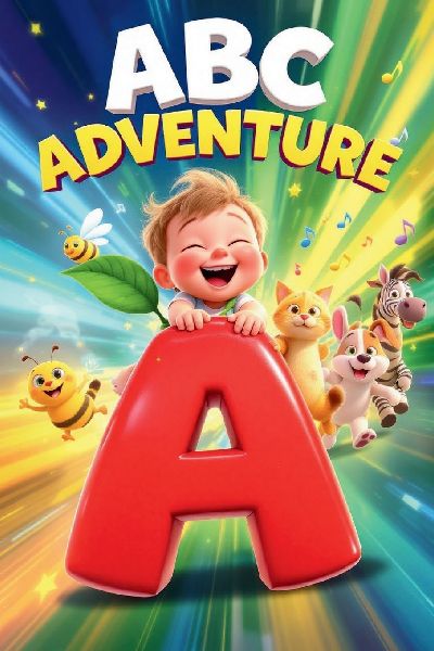 ABC ADVENTURE: A Magical Journey from A to Z!: Learn Your Letters with Fun Stories & Pictures!  Early learning educational books.   Kids reading books beginners.