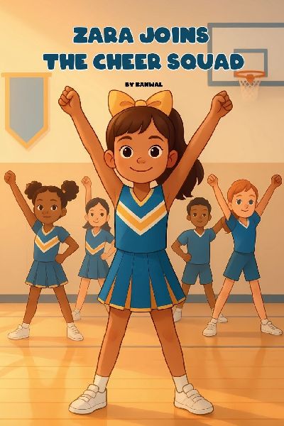 Zara Joins the Cheer Squad: A Cheerleading Chapter Book for Girls Ages 6-8 about Teamwork and Confidence