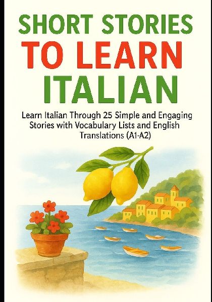 Short Stories to Learn Italian: Learn Italian Through 25 Simple and Engaging Stories with Vocabulary Lists and English Translations (A1-A2)