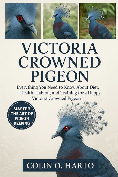 VICTORIA CROWNED PIGEON: Everything You Need to Know About Diet, Health, Habitat, and Training for a Happy Victoria Crowned Pigeon
