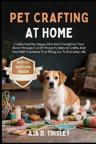 PET CRAFTING AT HOME: Create Healthy, Happy Pets And Strengthen Your Bond Through Fun DIY Projects, Natural Crafts, And Heartfelt Creations That Bring Joy To Everyday Life