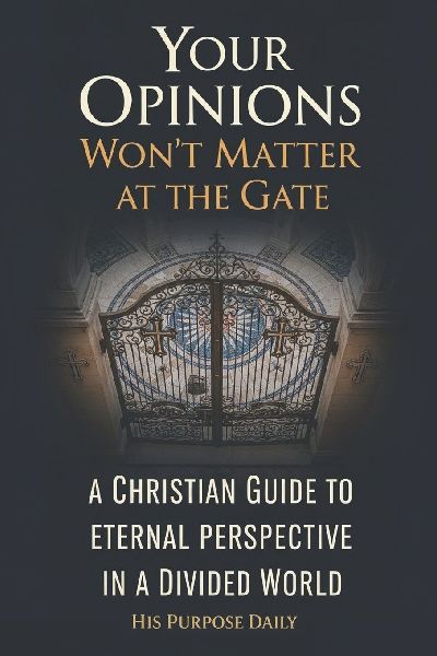 Your Opinions Wont Matter at the Gate: A Christian Guide to Eternal Perspective in a Divided World