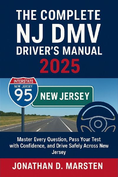 The Complete NJ DMV Drivers Manual 2025: Master Every Question, Pass Your Test with Confidence, and Drive Safely Across New Jersey