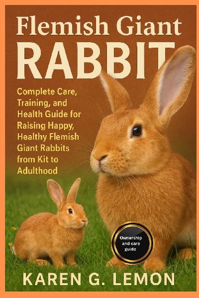FLEMISH GIANT RABBIT: Complete Care, Training, and Health Guide for Raising Happy, Healthy Flemish Giant Rabbits from Kit to Adulthood