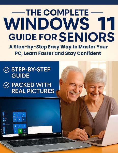 The Complete Windows 11 Guide for Seniors: A Step-by-Step Easy Way to Master Your PC, Learn  Faster and Stay Confident