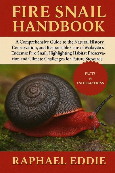FIRE SNAIL HANDBOOK: A Comprehensive Guide to the Natural History, Conservation, and Responsible Care of Malaysias Endemic Fire Snail, Highlighting Habitat Preservation and Climate Challenges for Future Stewards
