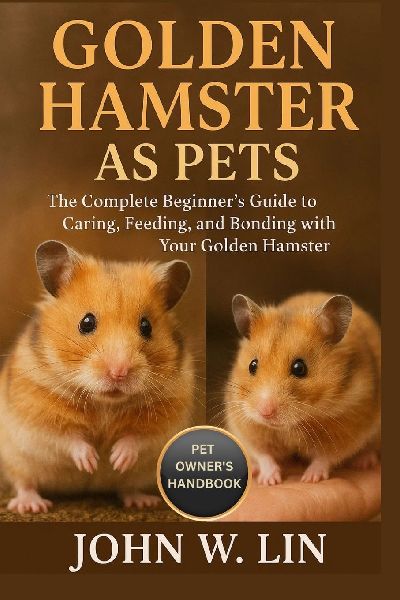 GOLDEN HAMSTER AS PETS: The Complete Beginners Guide to Caring, Feeding, and Bonding with Your Golden Hamster.