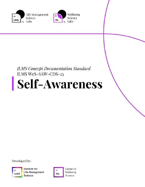 ILMS Concept Documentation Standard - Self-Awareness (WeS-SAW-CDS-25)