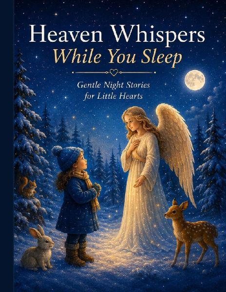 Heaven Whispers While You Sleep: Gentle Night Stories from God's Heart