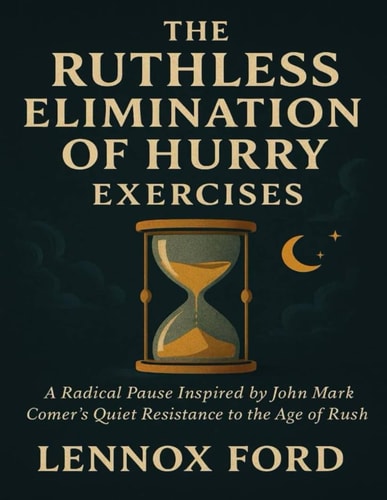 The Ruthless Elimination of Hurry Exercises A Radical Pause Inspired by John Mark Comer's Quiet Resistance to the Age of Rush
