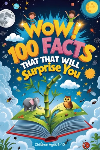 Wow! 100 Facts That Will Surprise You: Cool and Weird True Facts About Animals, Space, Nature & More for Kids