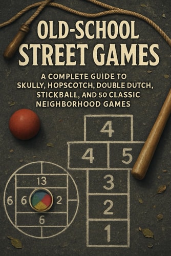 Old-School Street Games: A Complete Guide to Skully, Hopscotch, Double Dutch, Stickball, and 50 Classic Neighborhood Games