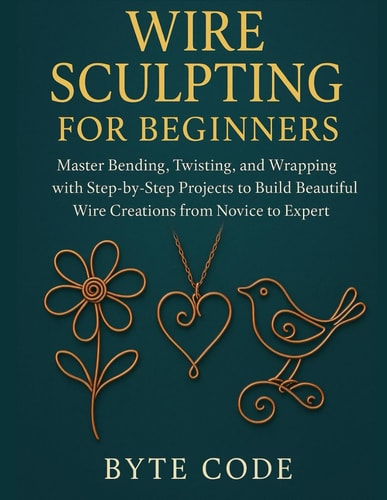 WIRE SCULPTING FOR BEGINNERS: Master Bending, Twisting, and Wrapping with Step-by-Step Projects to Build Beautiful Wire Creations from Novice to Expert