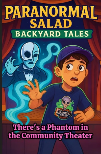 Paranormal Salad Backyard Tales There's a Phantom in the Community Theater A Spooky Middle Grade Mystery Adventure for Kids Who Love Ghost Stories