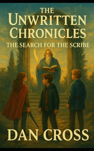 The Unwritten Chronicles The Search For The Scribe: Fantasy- Short Story- 8+ Years