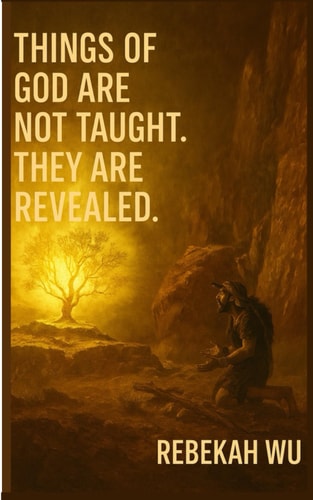 Things of God Are Not Taught. They Are Revealed.
