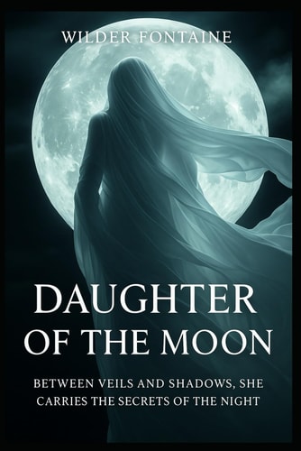 Daughter of the Moon Between Veils and Shadows, She Carries the Secrets of the Night.