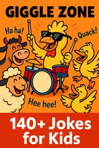 Giggle Zone 140+ Jokes for Kids