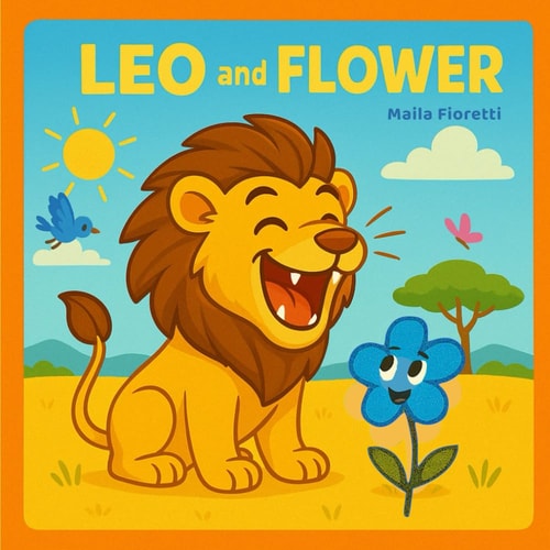 Leo and Flower