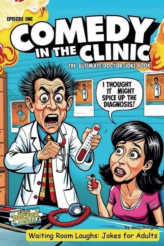 Comedy in the Clinic Jokes and Puns Book -Waiting Rooms Jokes - Funny Gifts The Ultimate Doctor Joke Book Episode One