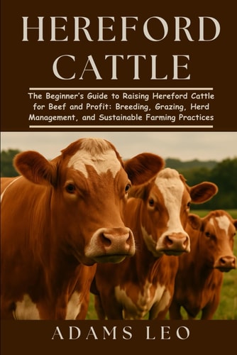 Hereford Cattle The Beginner's Guide To Raising Hereford Cattle For Beef And Profit: Breeding, Grazing, Herd Management, And Sustainable Farming Practices
