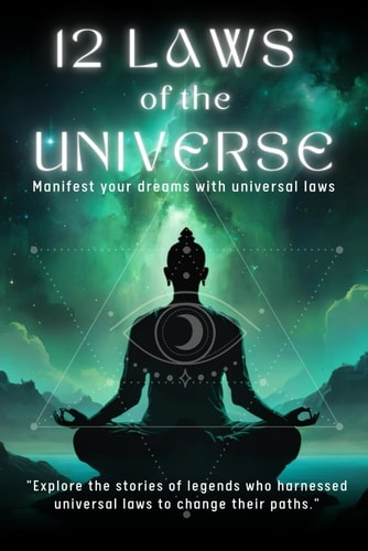 12 LAWS OF THE UNIVERSE- Manifest Your Dreams with Universal Laws 196 Page Book-"Explore the Stories of Legends who Harnessed Universal Laws to Change Their Paths."