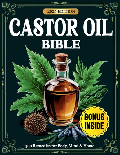 Castor Oil Bible 300 Proven Remedies for Radiant Skin, Better Digestion, Pain Relief & Whole-Body Healing - Backed by Science and Ancient Wisdom
