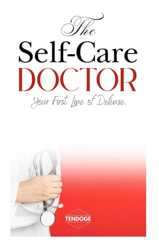 The Self-Care Doctor Your First Line Of Defense