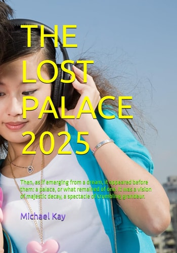 The Lost Palace Then, as If Emerging from a Dream, it Appeared Before Them: a Palace, Or what Remained of One. It was a Vision of Majestic Decay, a Spectacle of Crumbling Grandeur.