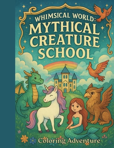 Whimsical World Mythical Creature School