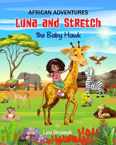 African Adventures - Luna and Stretch The Baby Hawk