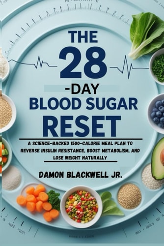 The 28-Day Blood Sugar Reset A Science-Backed 1500-Calorie Meal Plan to Reverse Insulin Resistance, Boost Metabolism, and Lose Weight Naturally
