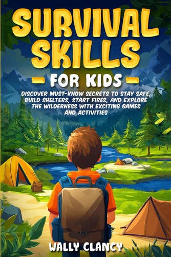 Survival Skills For Kids Discover Must-know Secrets to Stay Safe, Build Shelters, Start Fires, and Explore the Wilderness with Exciting Games and Activities