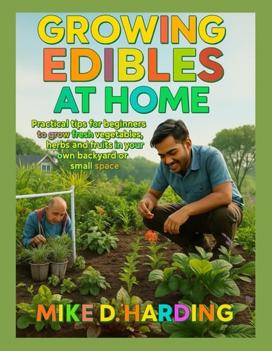 Growing Edibles at Home "Practical Tips for Beginners to Grow Fresh Vegetables, Herbs, and Fruits in Your Backyard Or Small Spaces"