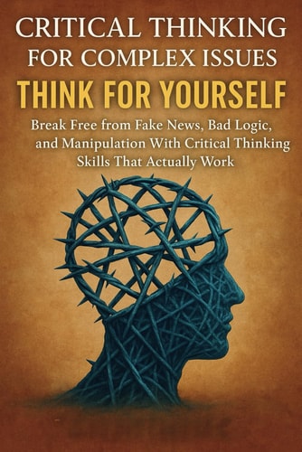 Critical Thinking For Complex Issues Think for Yourself: Break Free from Fake News, Bad Logic, and Manipulation With Critical Thinking Skills That Actually Work
